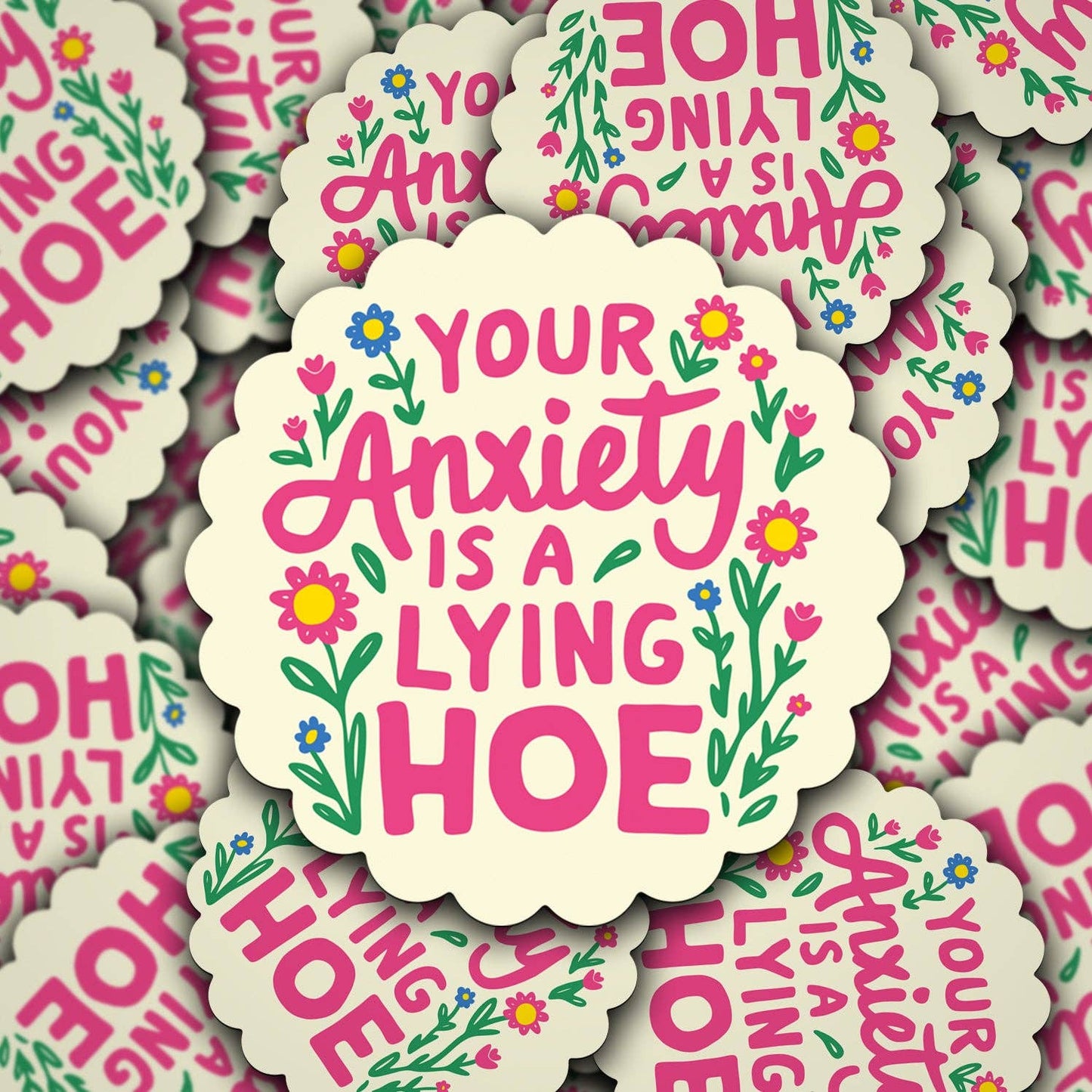 Your Anxiety is Lying Sticker