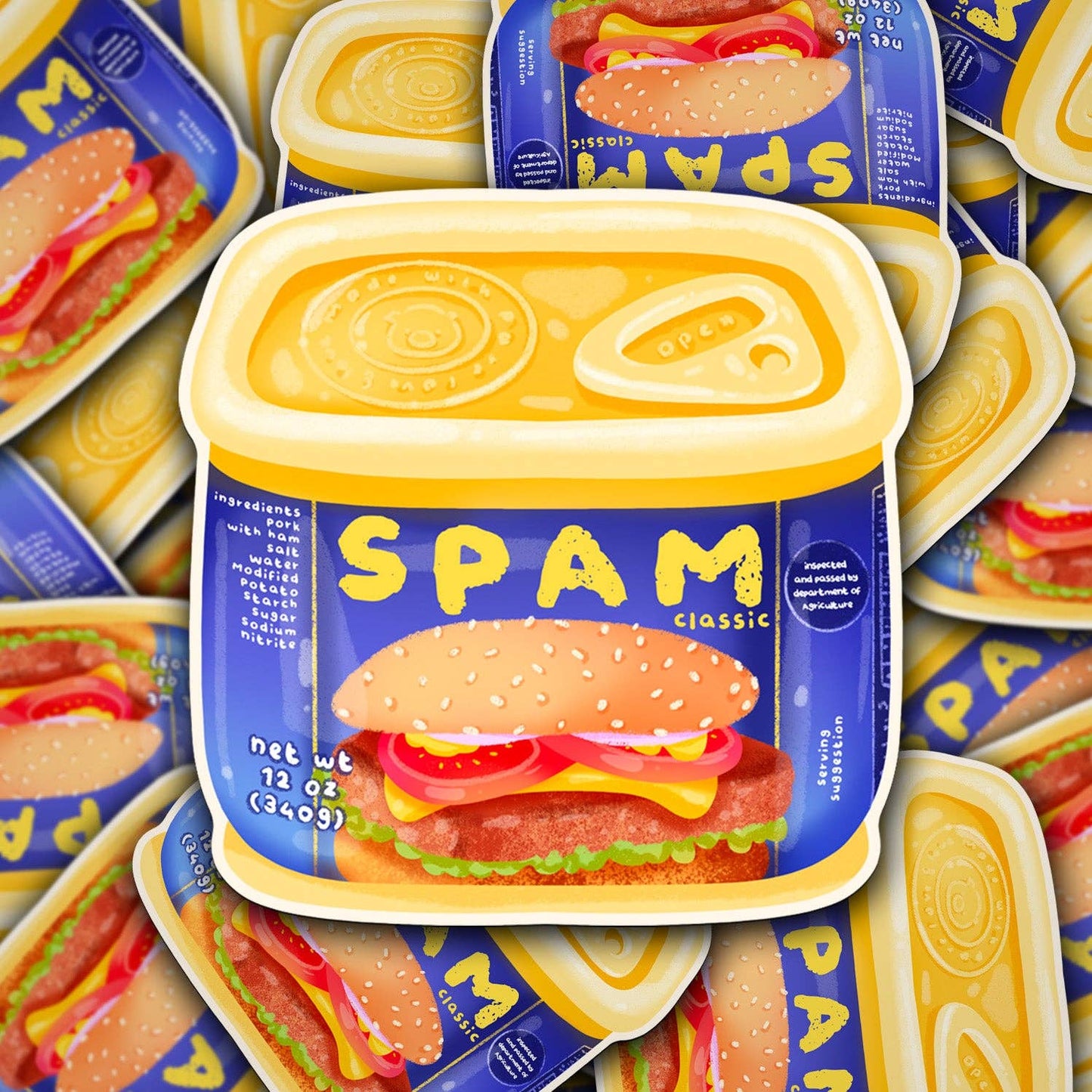 Spam Sticker