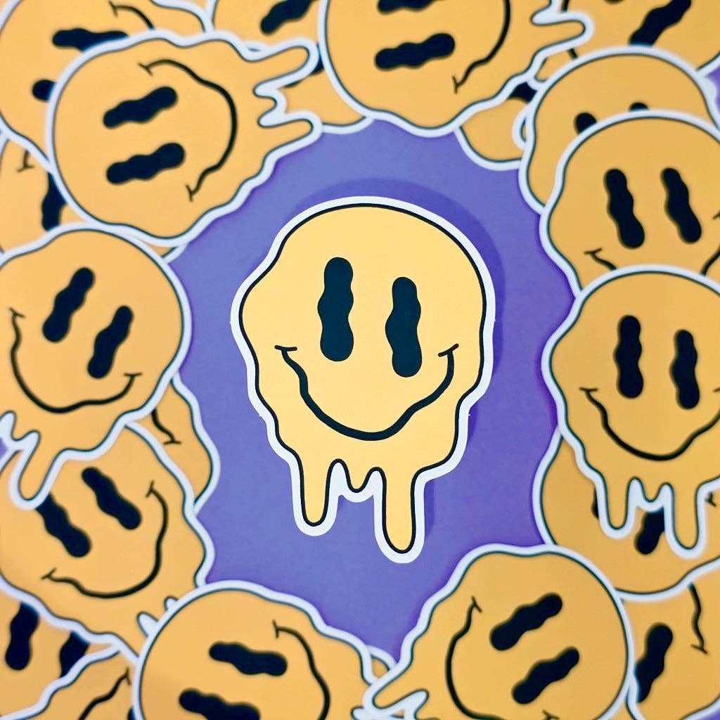 Melting Smiley Face