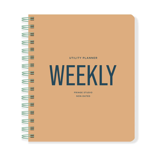 Non-Dated Weekly Planner