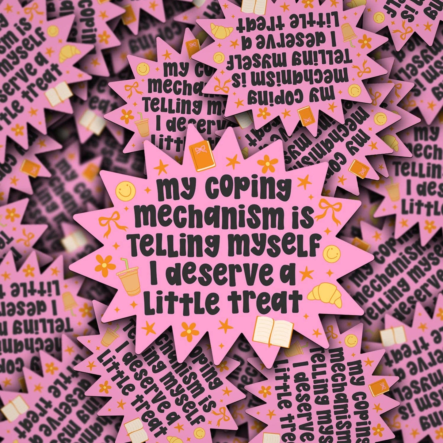 My Coping Mechanism Sticker