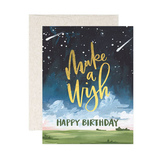 Make a Wish Birthday Card