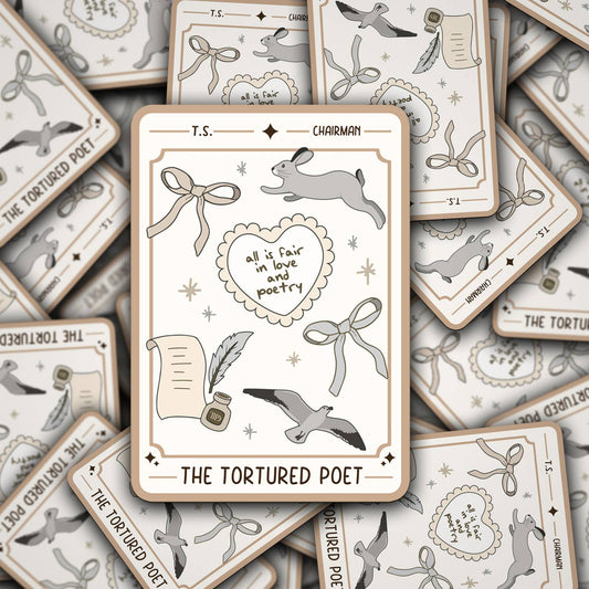 The Tortured Poet Card