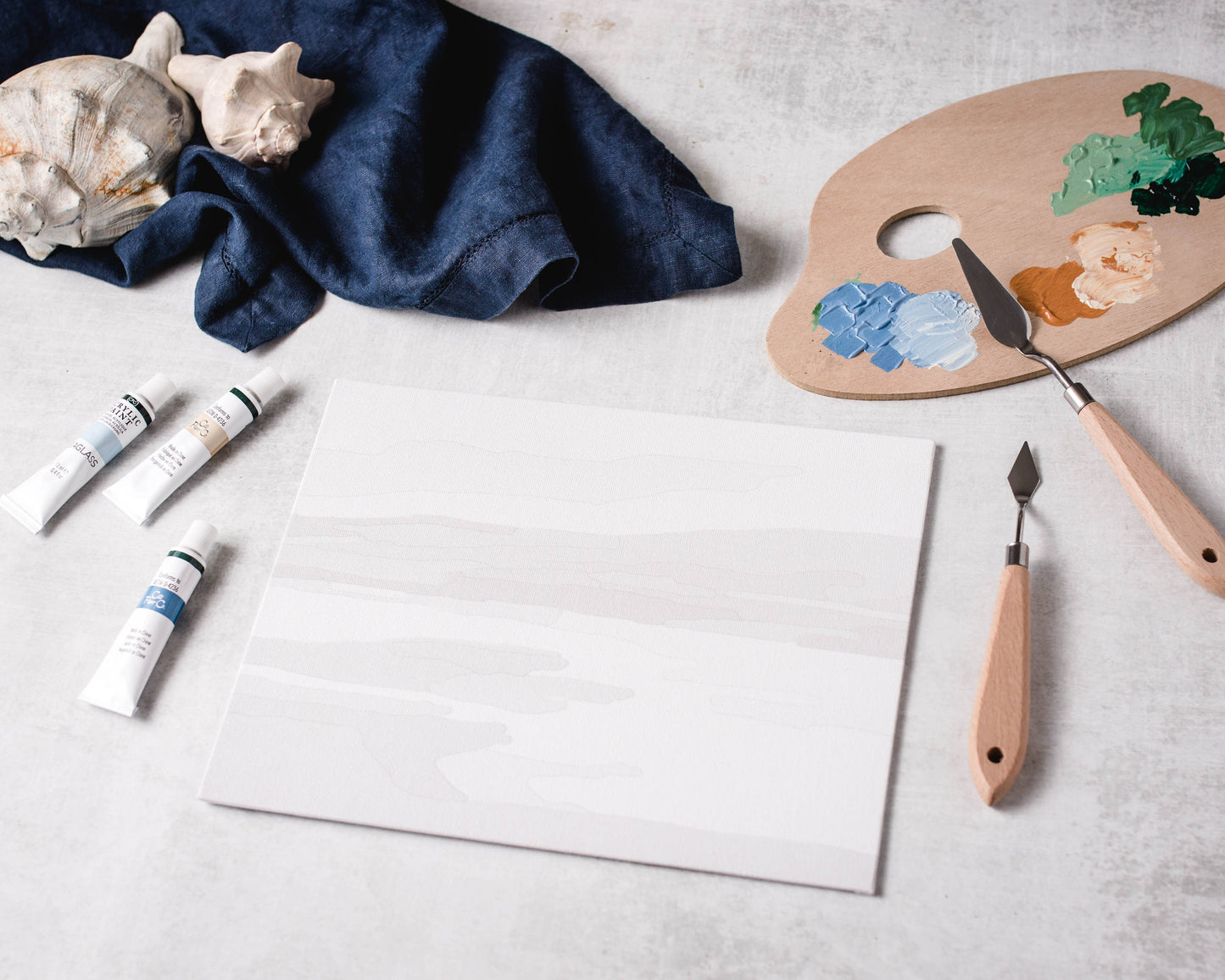 Mountain Valley Knife Painting Kit