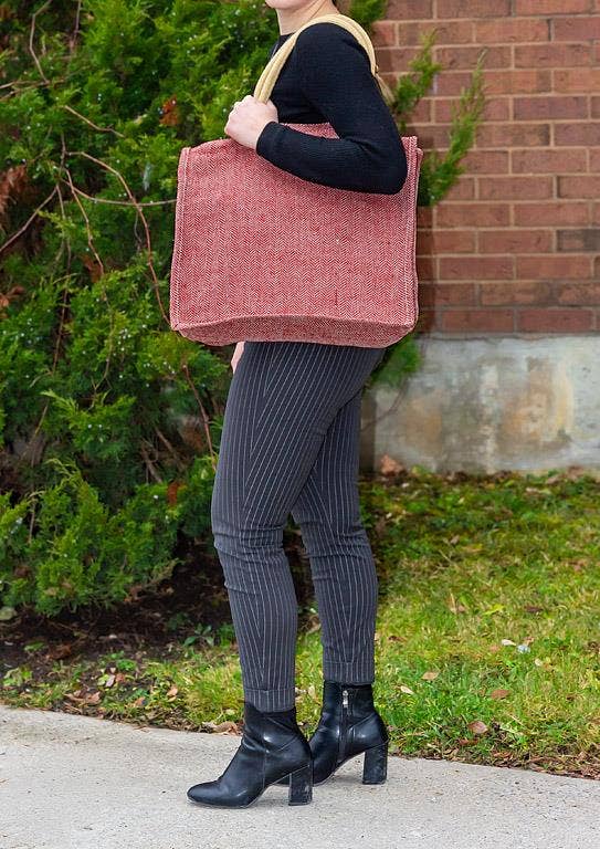 Herringbone Tote