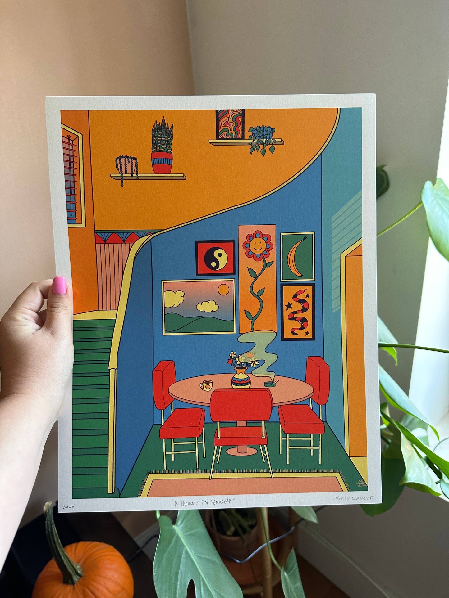 A Moment for Yourself Art Print