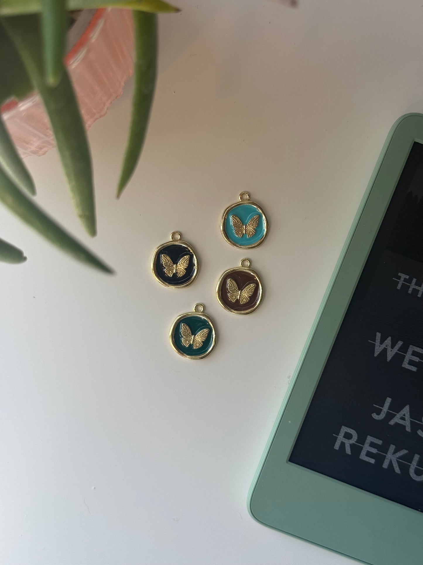 Butterfly Kindle Charm