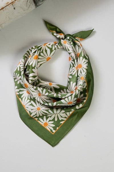 Silky Bandana Scarf