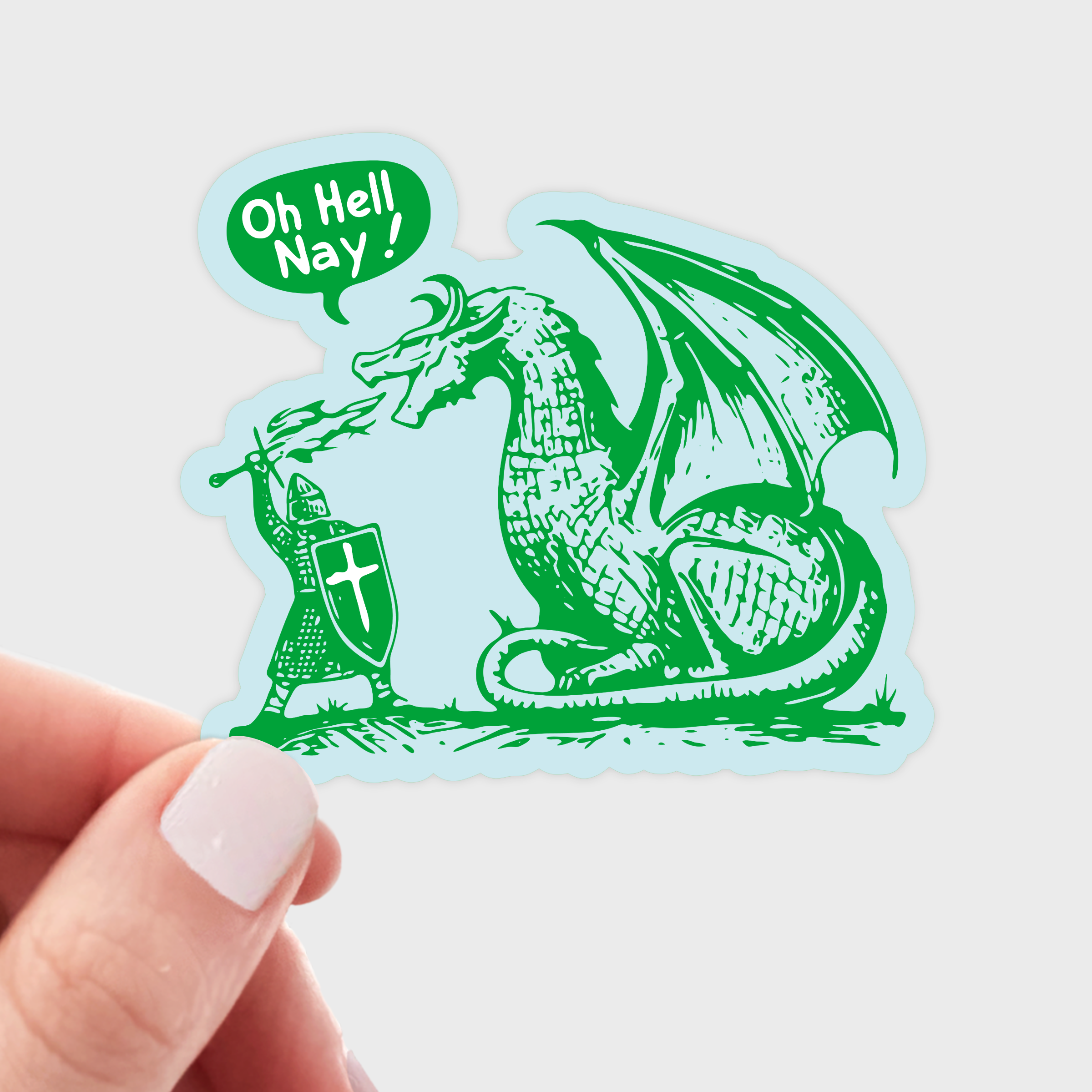 Oh Hell Nay Sticker – Chappelle & Co.