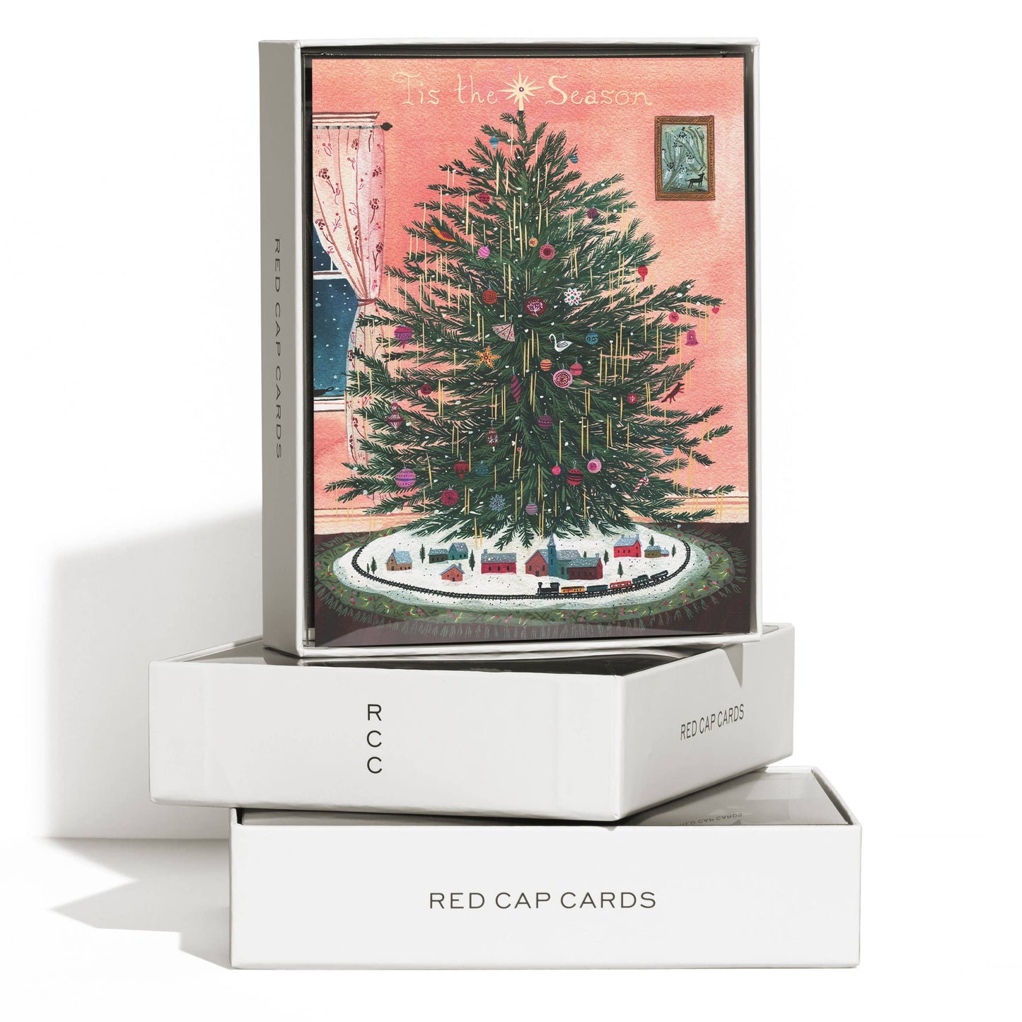 Tinsel Tree Holiday Card