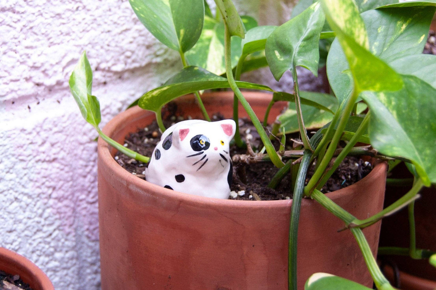 Stoneware Cat (Tuxedo/Spotted/Orange)