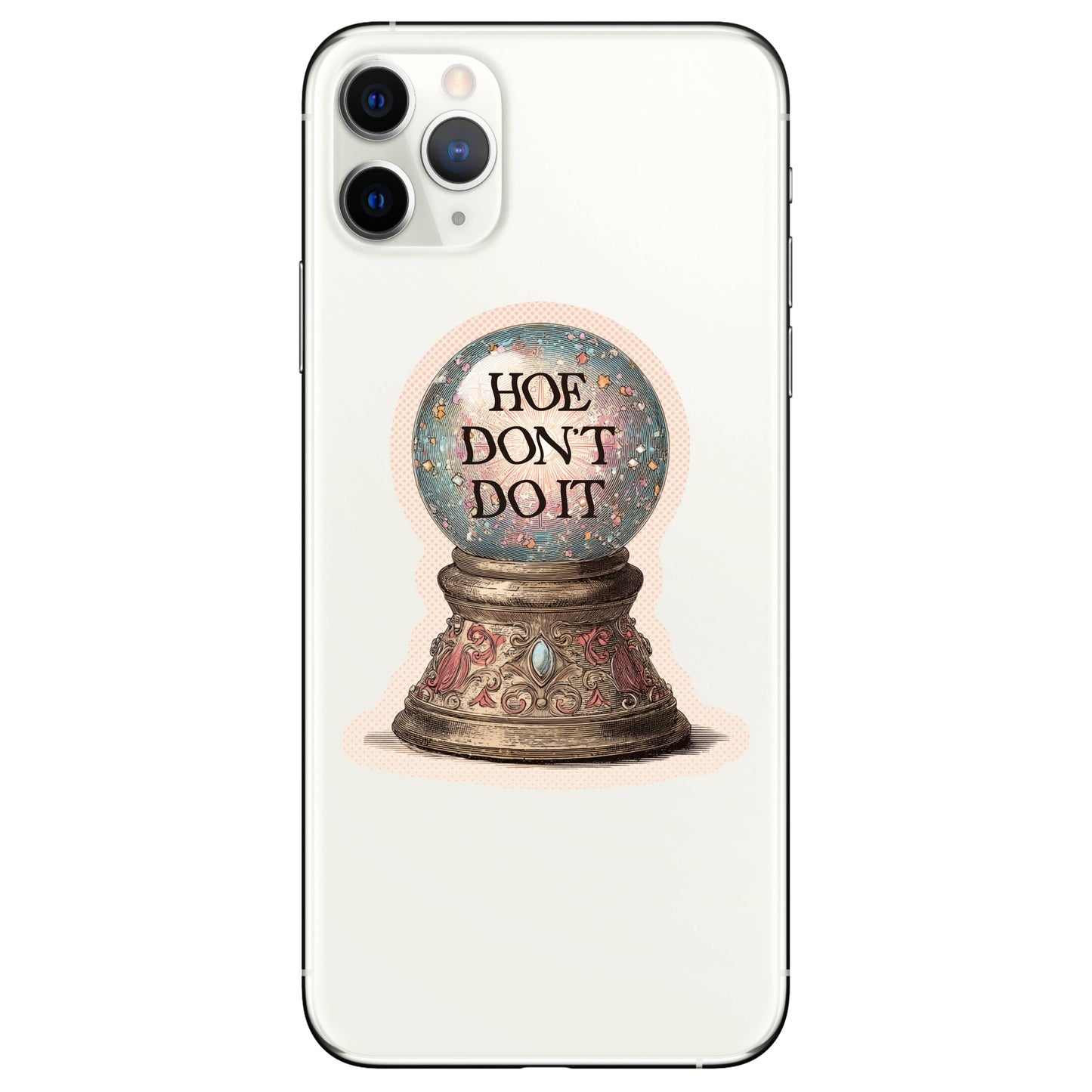 Omen Crystal Vinyl Sticker