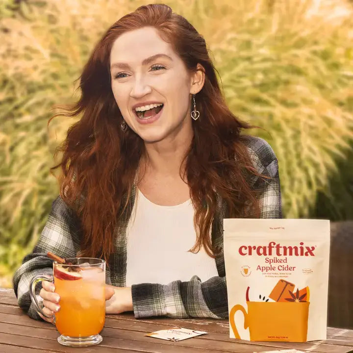 Spiked Apple Cider Cocktail / Mocktail Mixer - 24ct Caddy