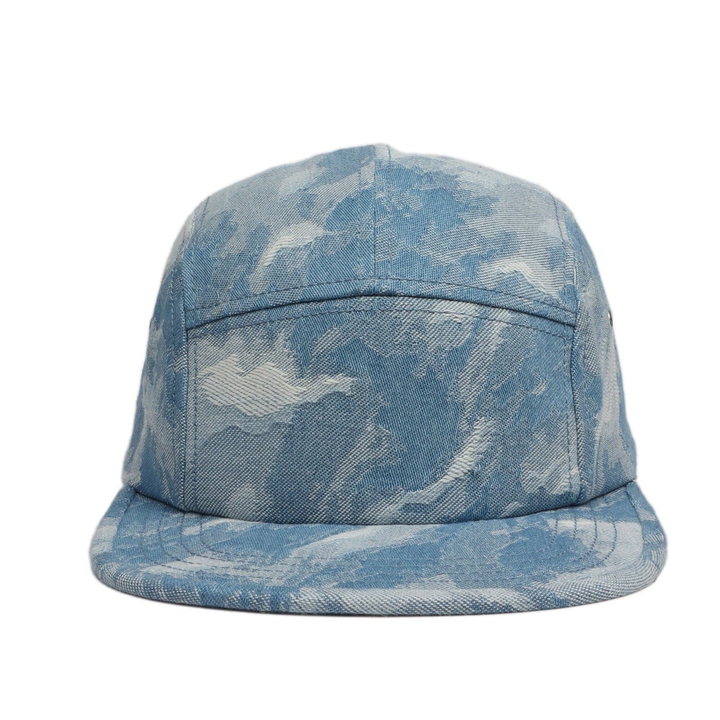 Washed Denim 5-Panel Hat