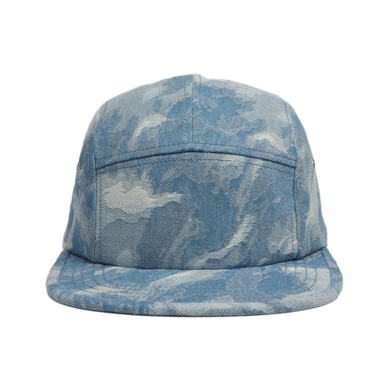 Washed Denim 5-Panel Hat