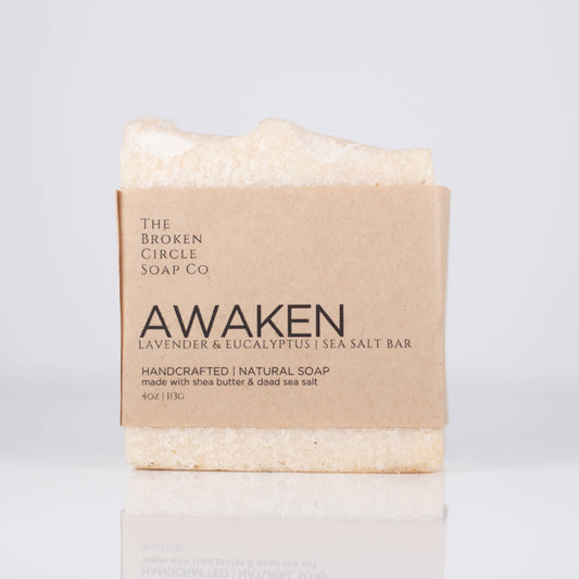 Awaken Vegan Soap | Sea Salt Bar