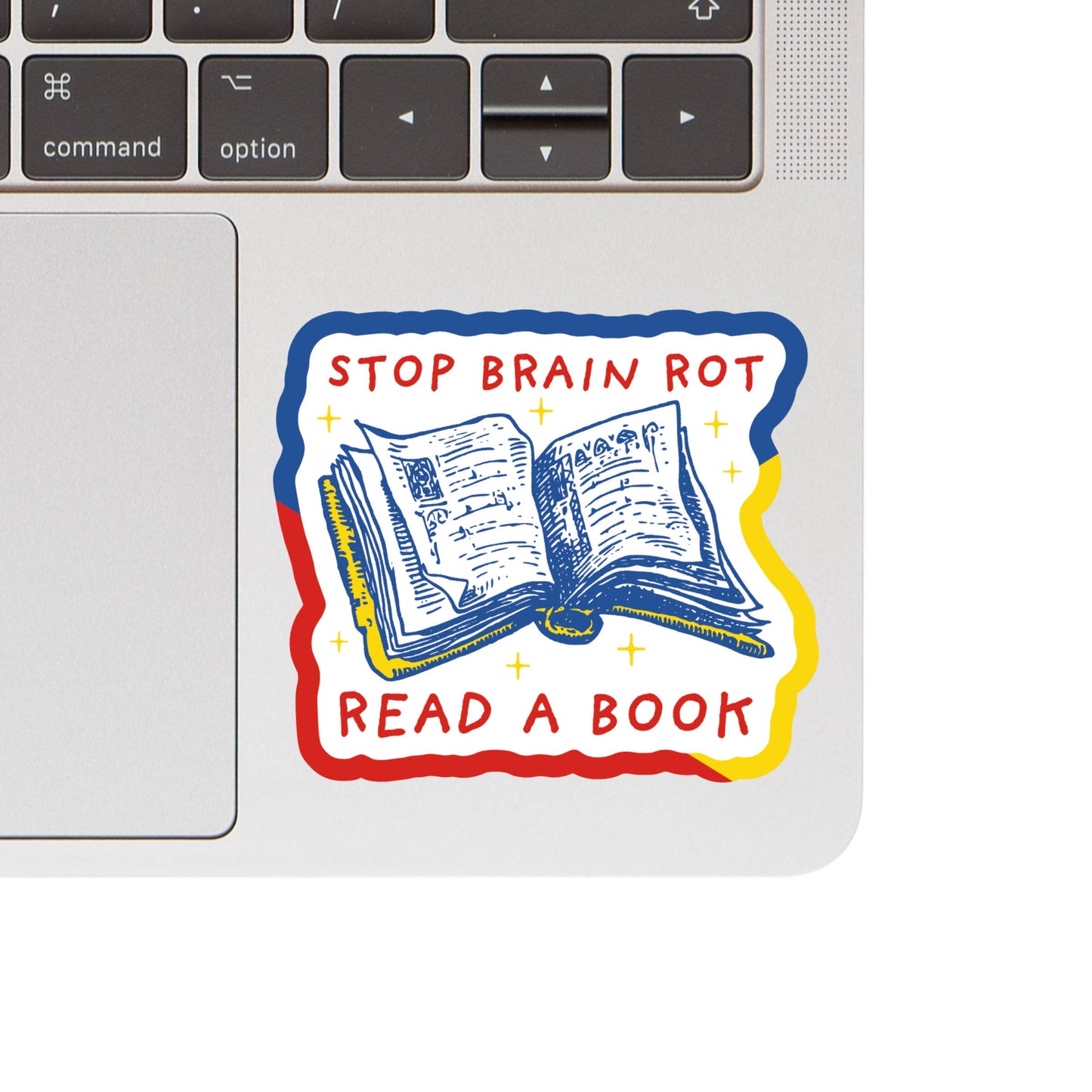 Stop Brain Rot Vinyl Sticker