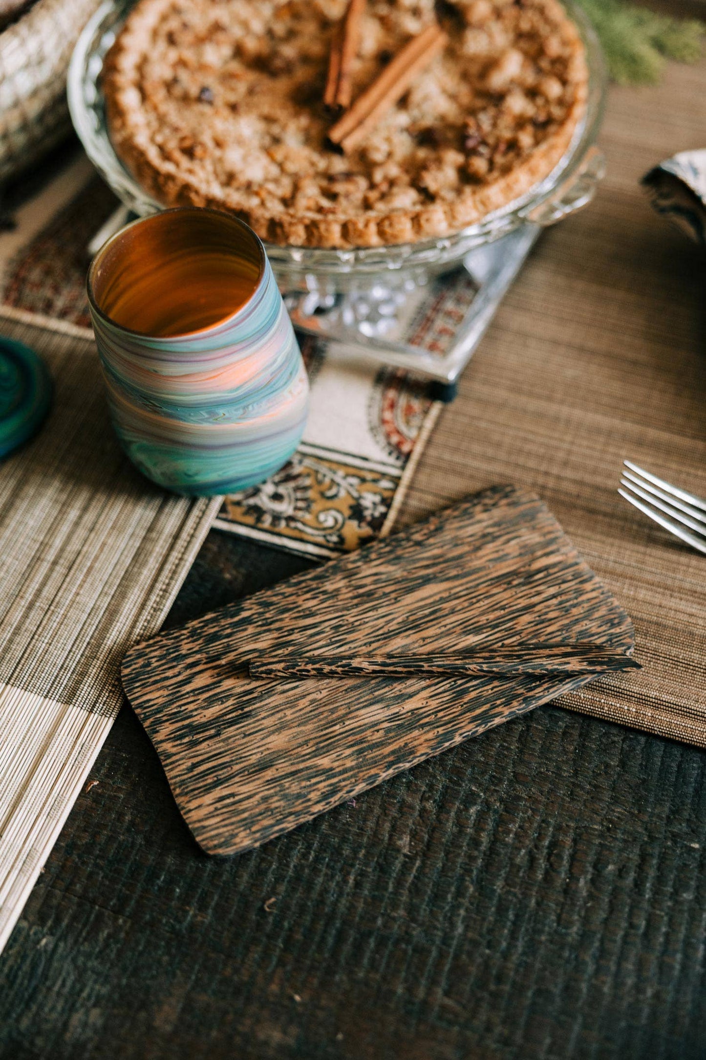 Palm Wood Charcuterie Board