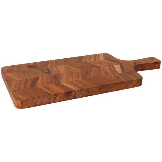 Acacia Chevron Serving Paddle