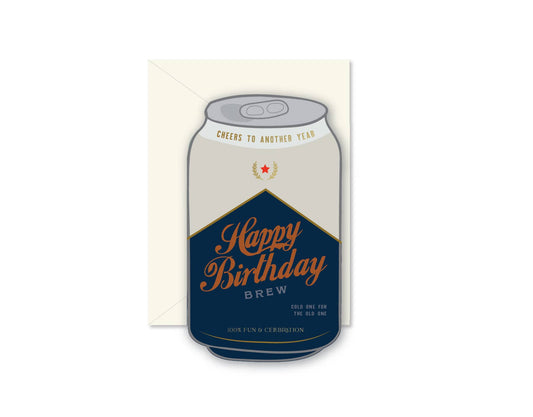 Birthday Brew Greeting Card