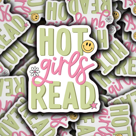 Hot Girls Read Green