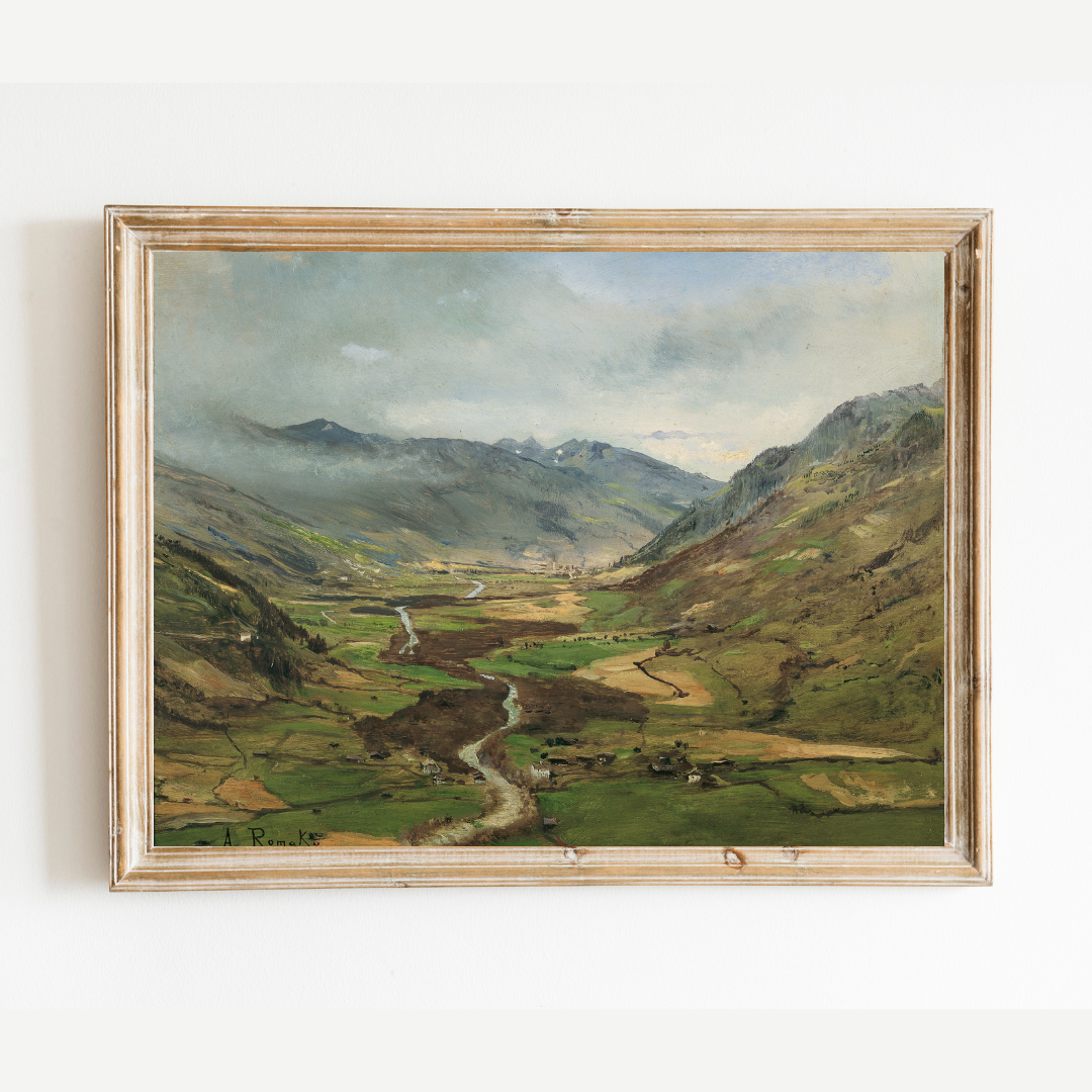 Green Valley Antique Landscape