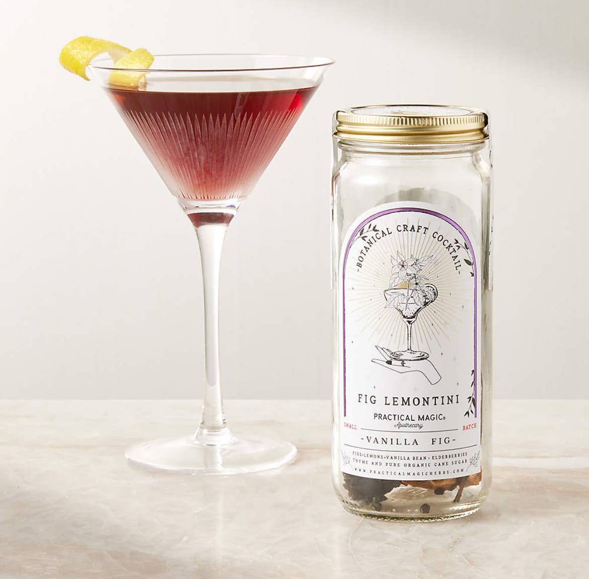 Fig Lemontini Craft Cocktail Drink Kit