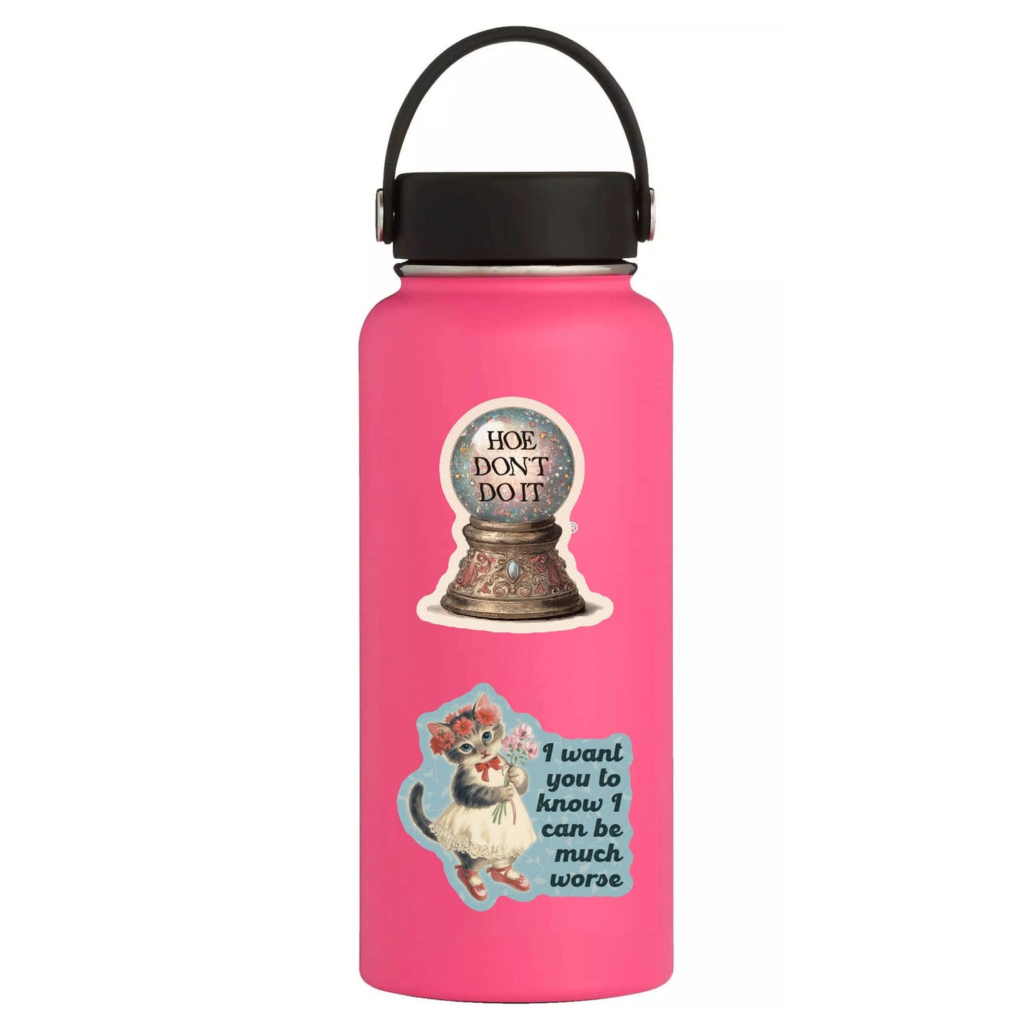 Omen Crystal Vinyl Sticker