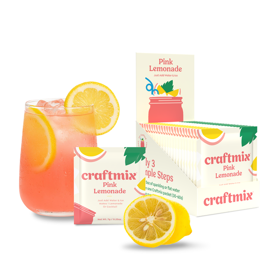 Pink Lemonade Cocktail/Mocktail Mixer