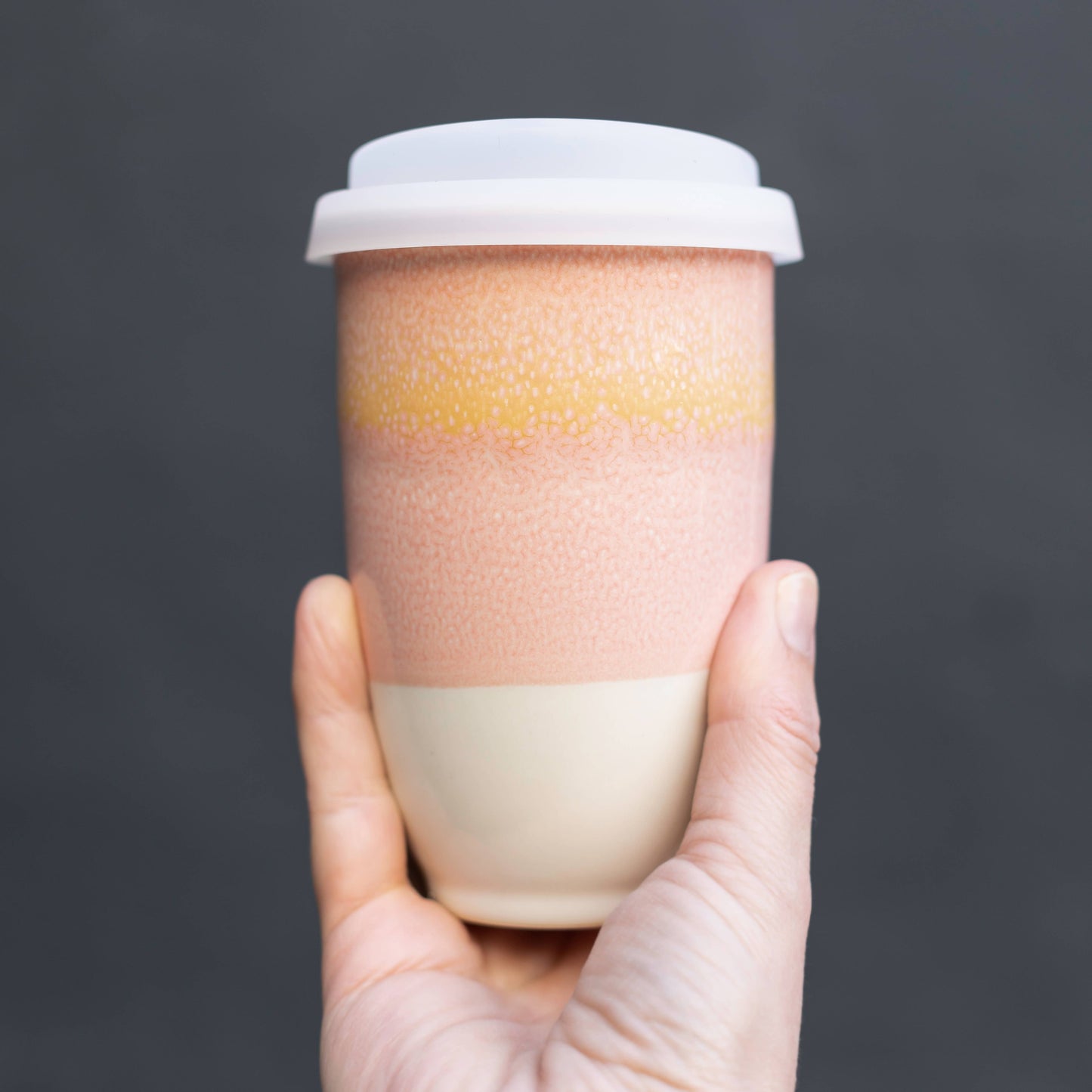 12oz Ceramic Travel Mug