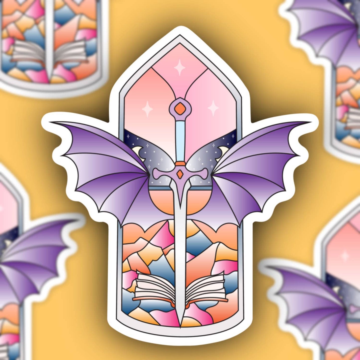 ACOTAR Inspired Bookish Sticker