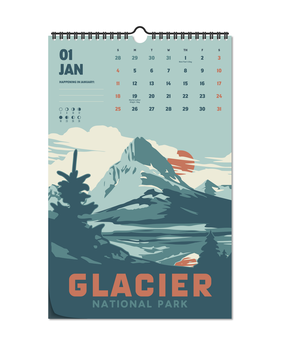 2026 National Parks Calendar