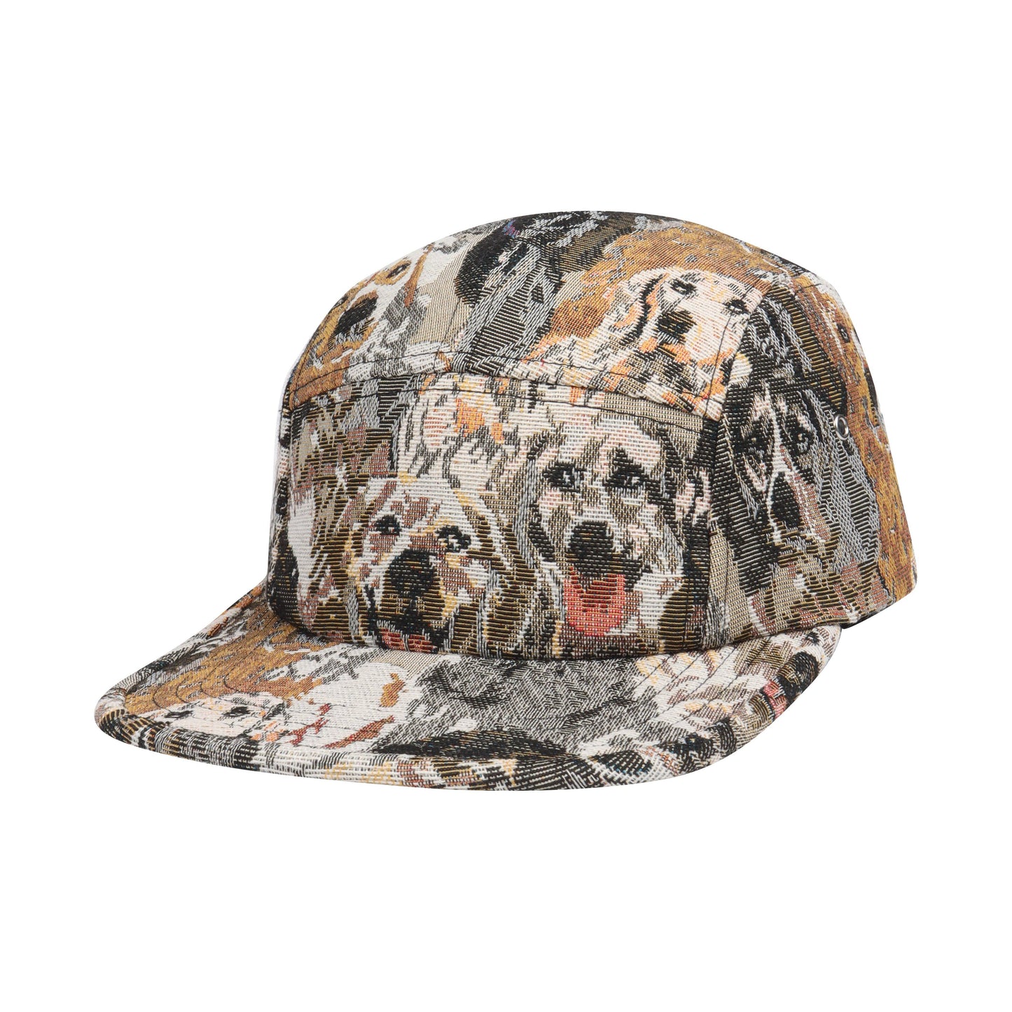 Dog Jacquard 5-Panel Hat