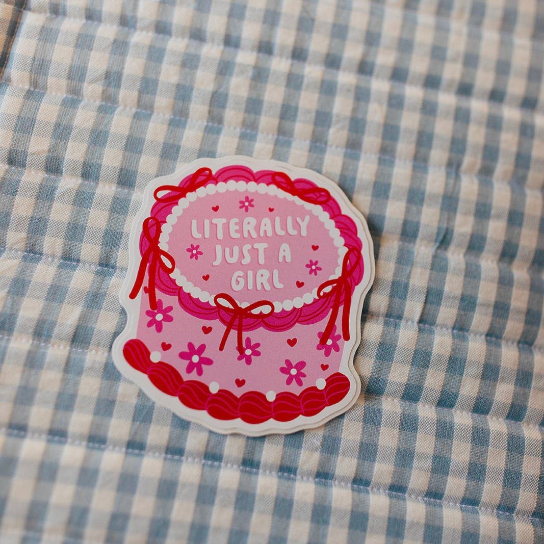 Literally Just a Girl Cake