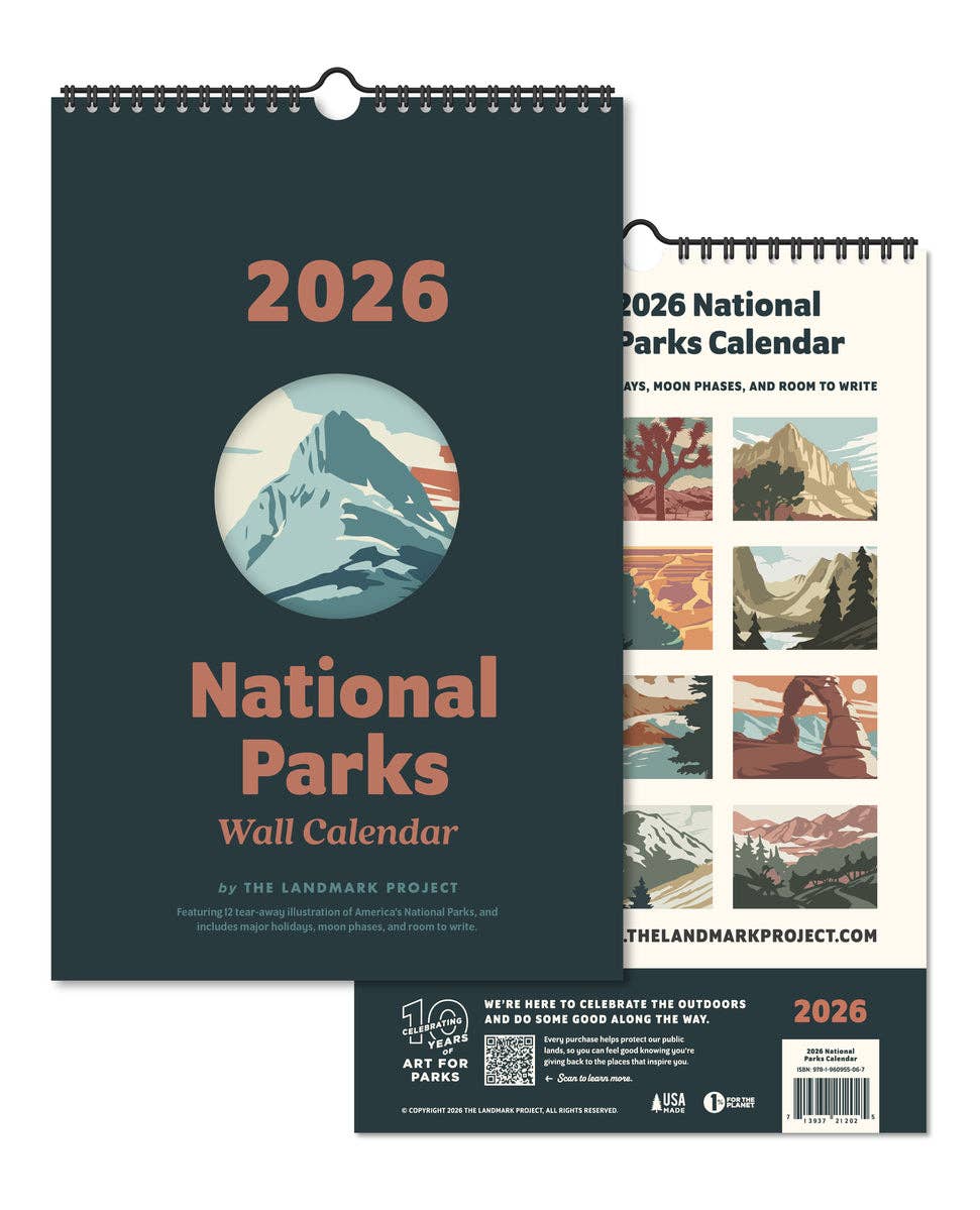 2026 National Parks Calendar