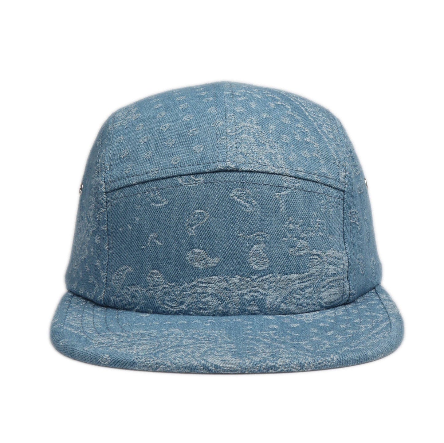 Washed Denim 5-Panel Hat