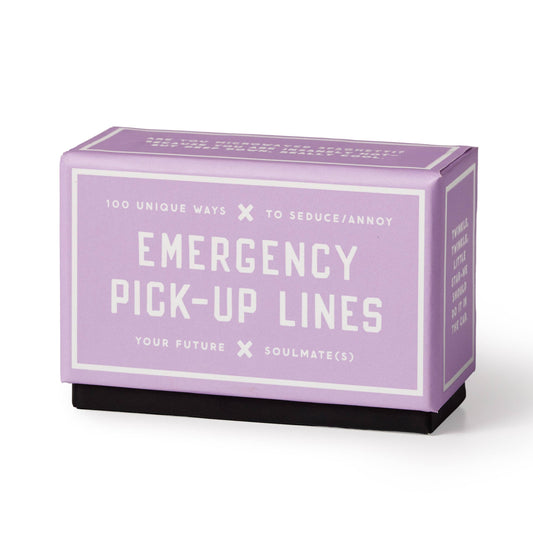 Brass Monkey Emergency Pick-up Lines