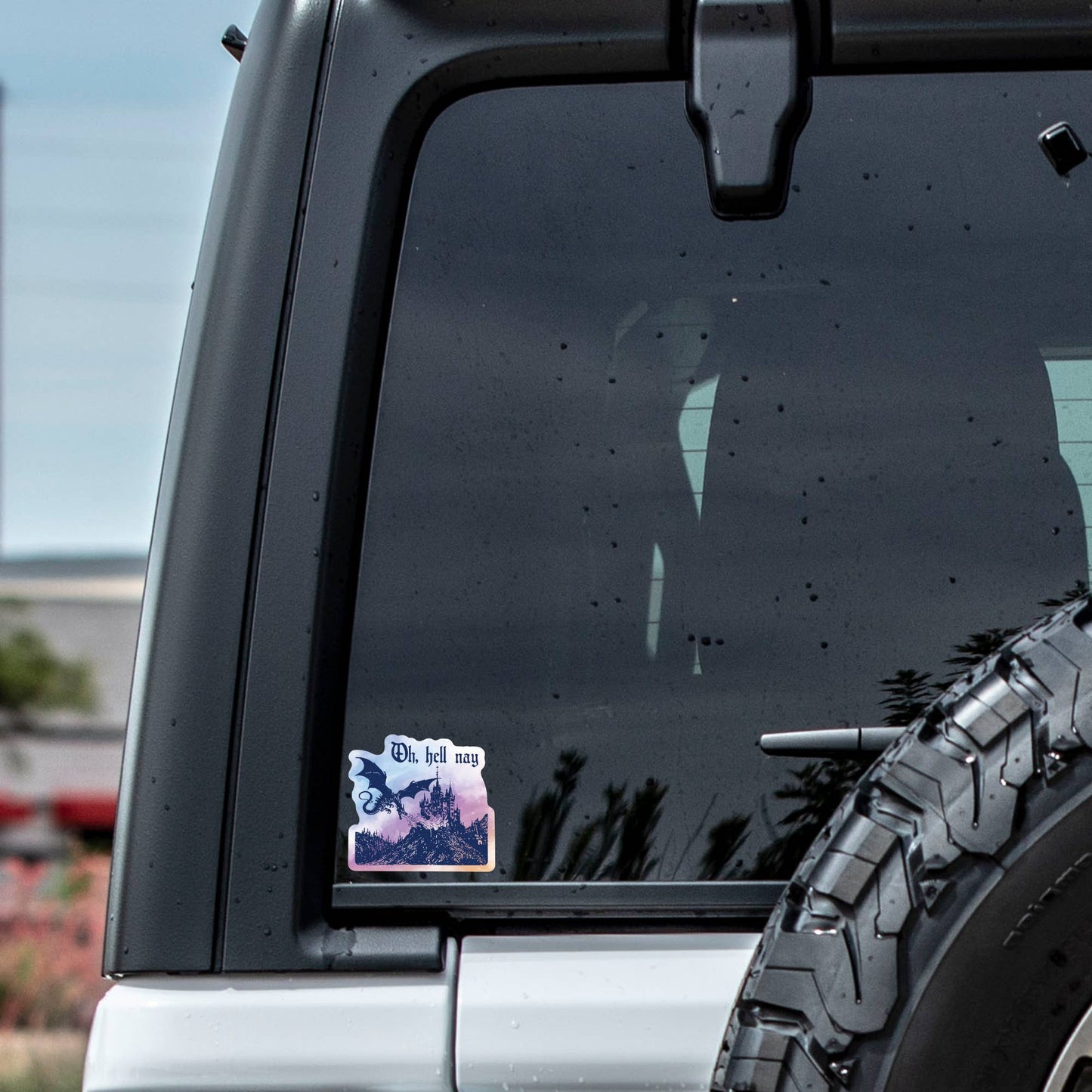 Oh, Hell Nay Vinyl Sticker