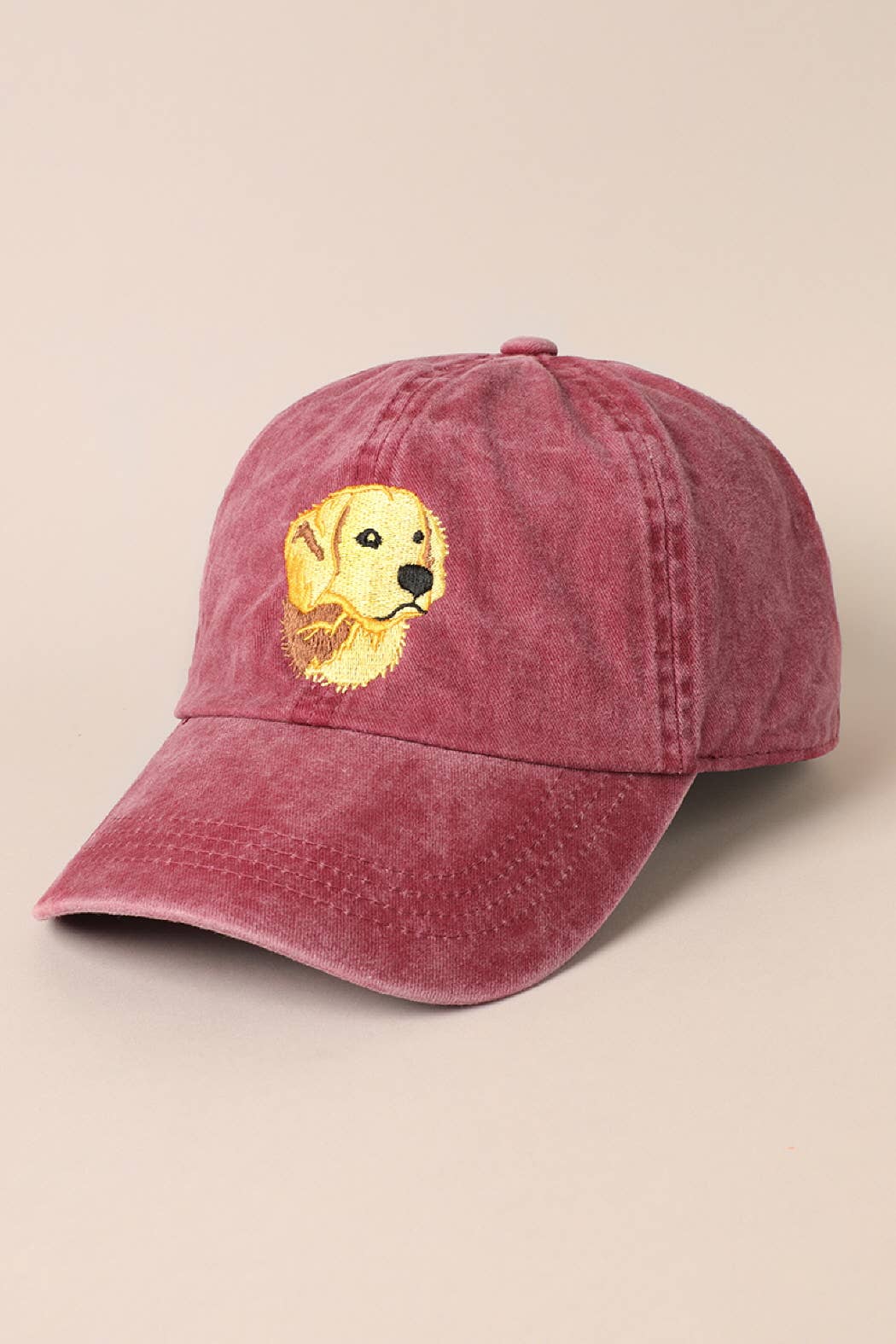 Golden Retriever Embroidered Cap