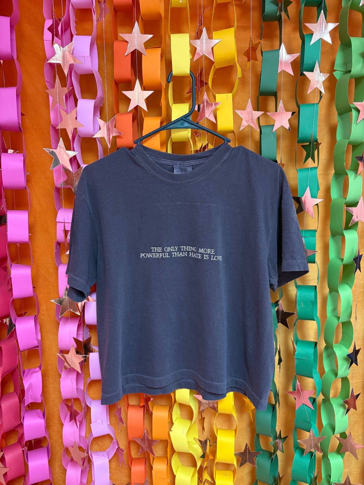 "The Only Thing More Powerful Than Hate is Love"  Crop Top