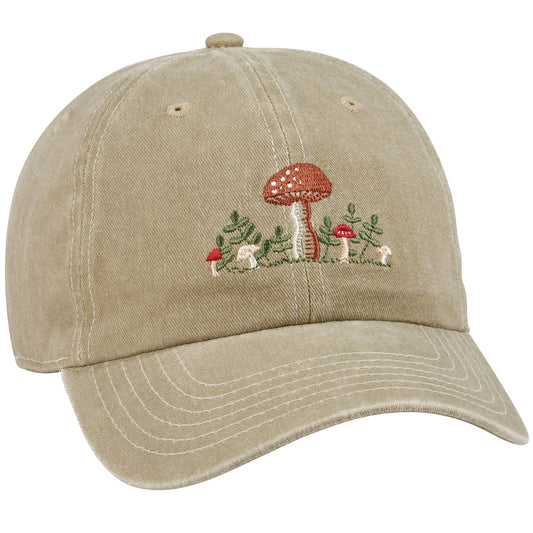 Snail & Mushroom Baseball Cap