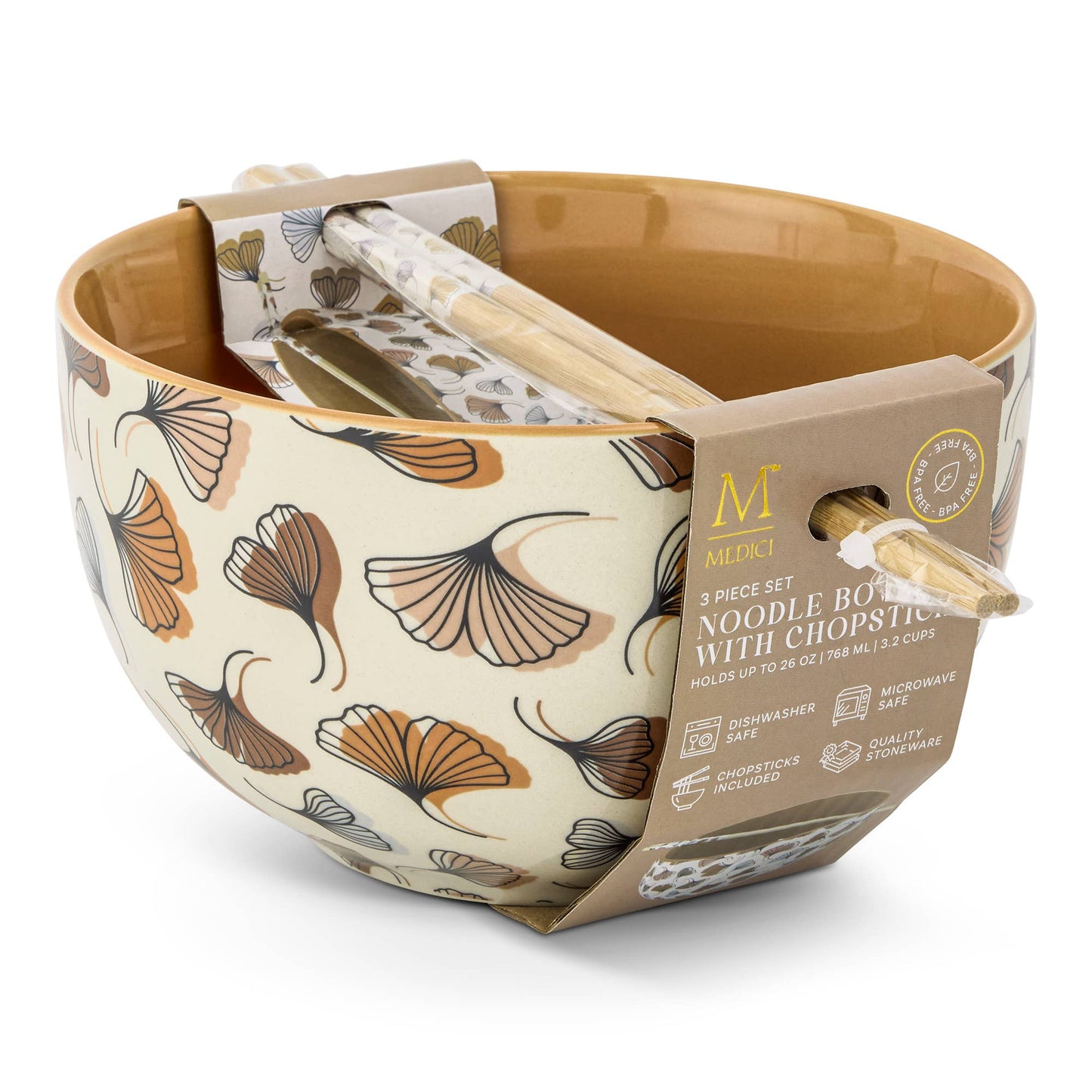 26oz Ramen Bowls w/ Chopsticks