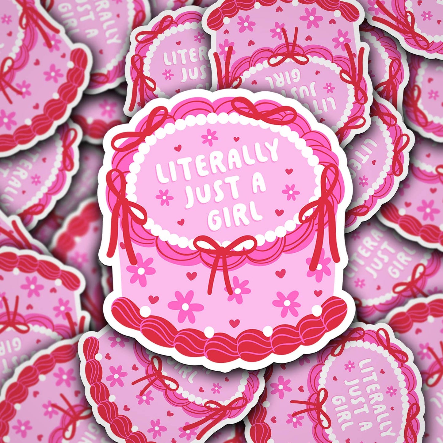 Literally Just a Girl Cake