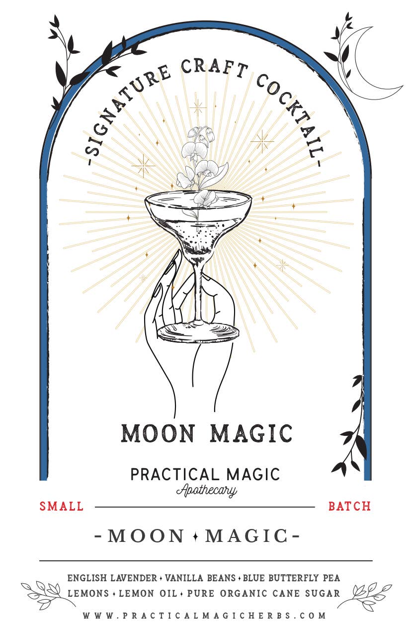 Moon Magic Martini Craft Cocktail Infusion