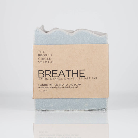 Breathe | Sea Salt Bar | Vegan Soap