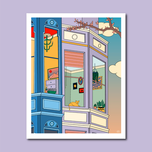 Yellow Tail Art Print