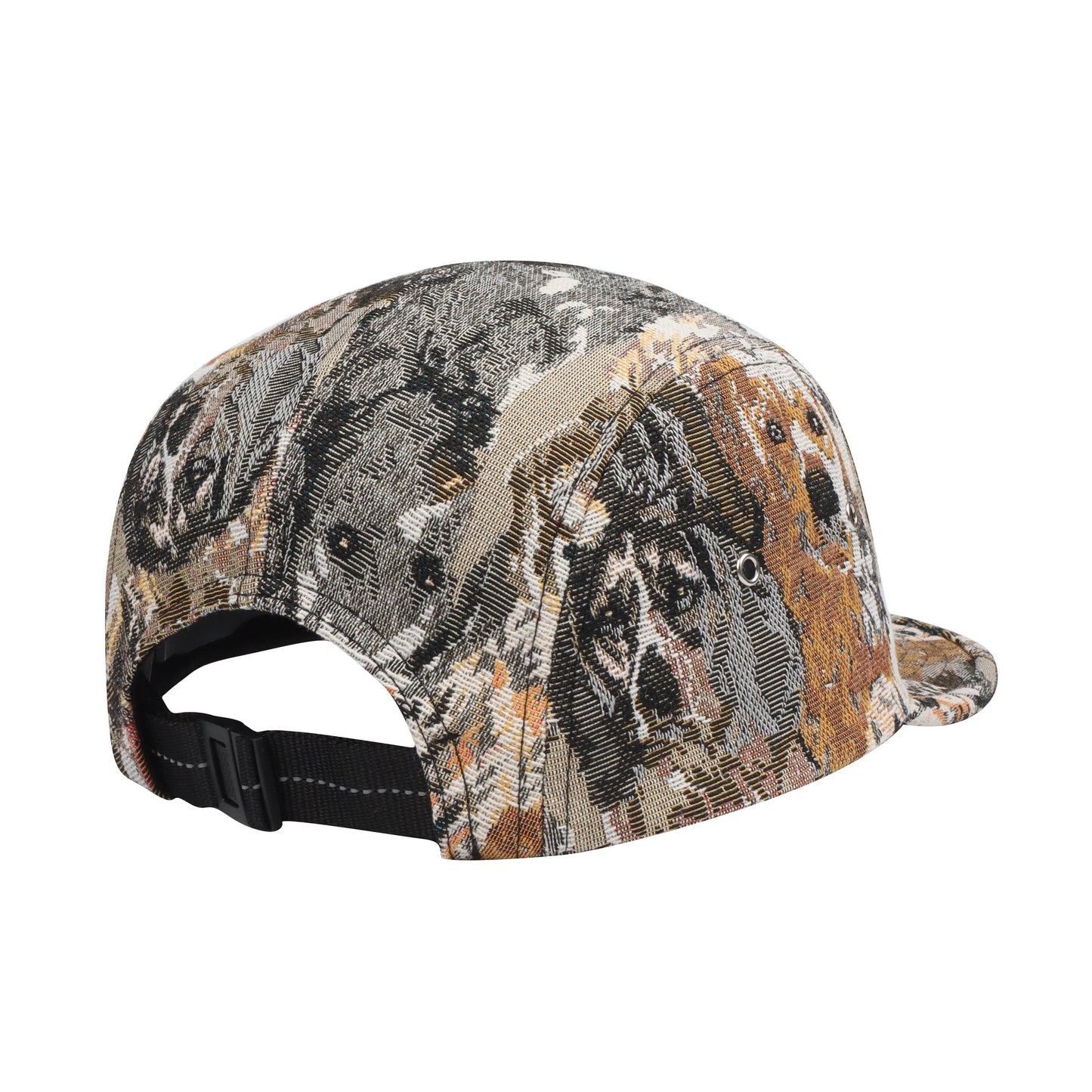 Dog Jacquard 5-Panel Hat