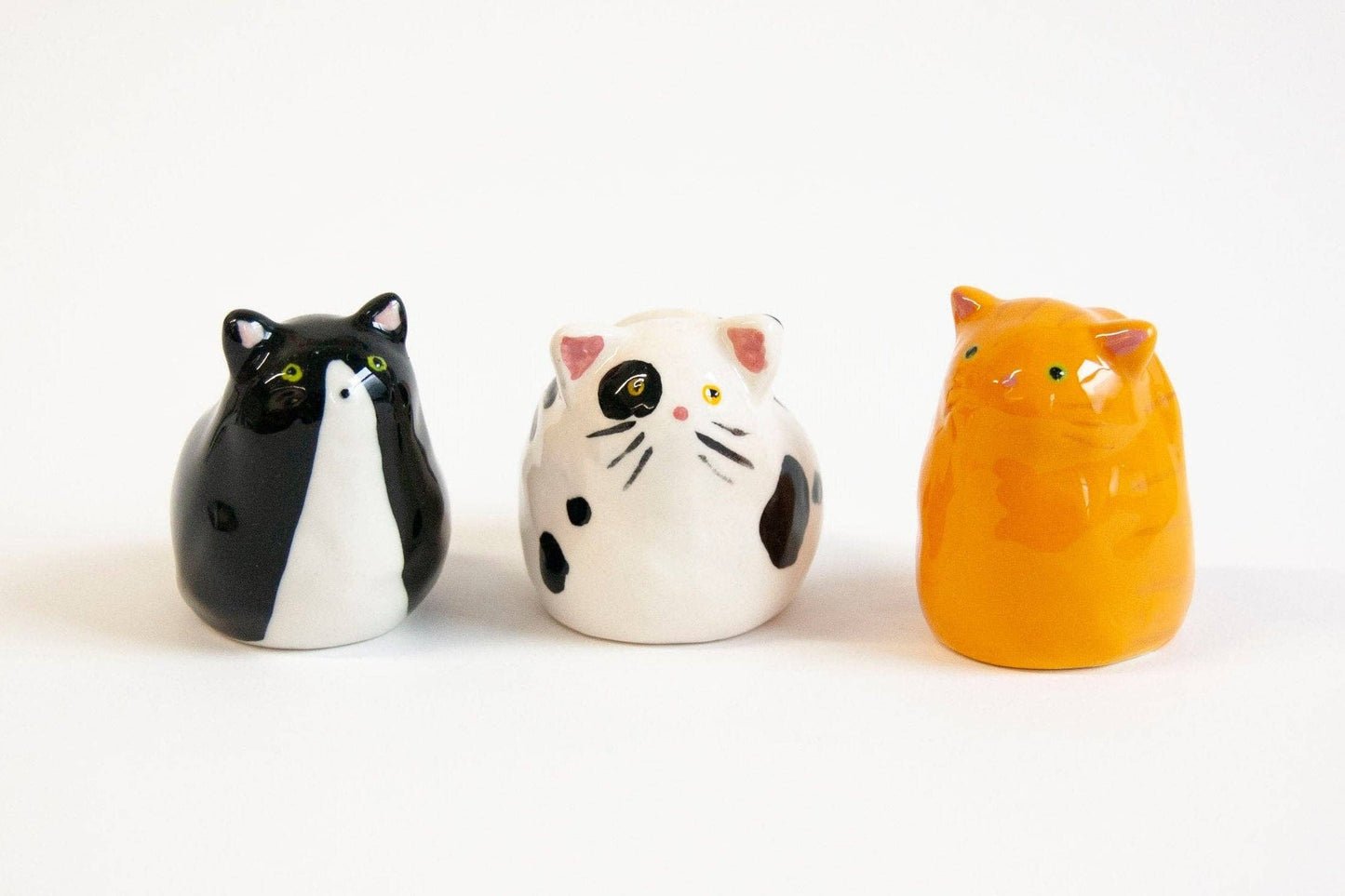 Stoneware Cat (Tuxedo/Spotted/Orange)