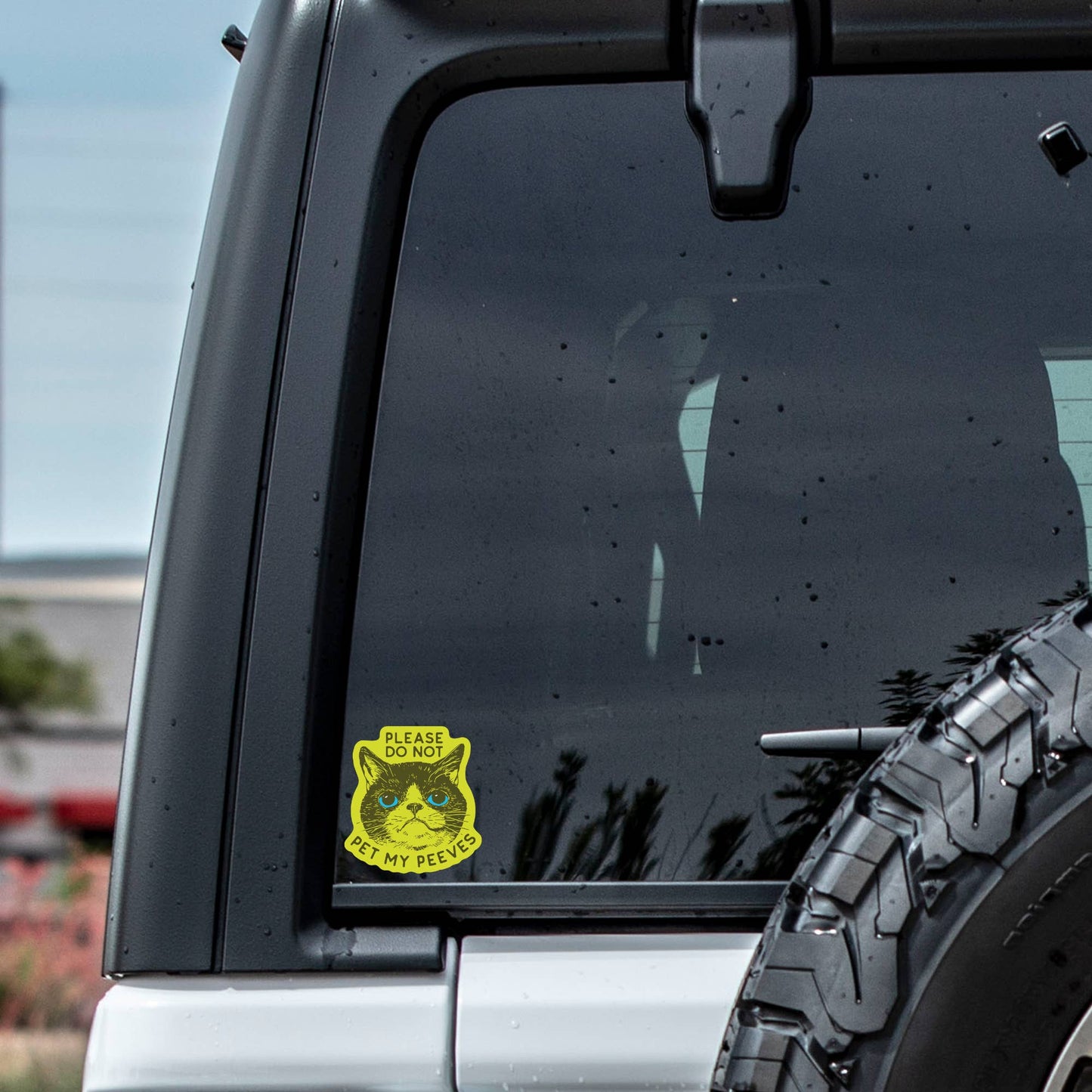 Pet Peeves Vinyl Sticker