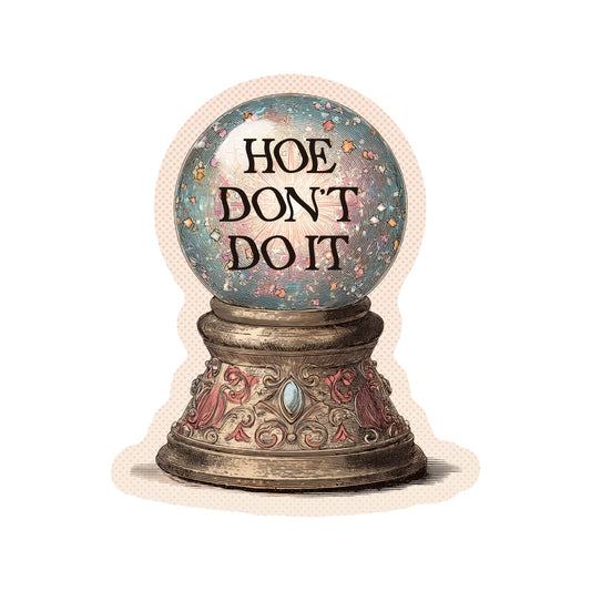 Omen Crystal Vinyl Sticker